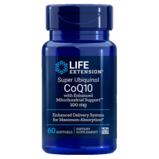 Life Extension Super Ubiquinol CoQ10 with Enhanced Mitochondrial Support 100mg