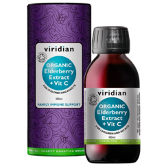 Viridian Elderberry Extract + Vitamin C Organic - 100ml