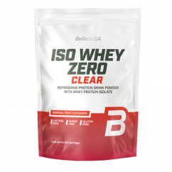 BiotechUSA Iso Whey Zero Clear 1000g - lesní plody