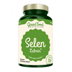 GreenFood Selen Lalmin - 30 kapslí