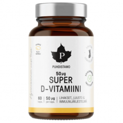 Puhdistamo Super Vitamin D 2000iu - 120 kapslí
