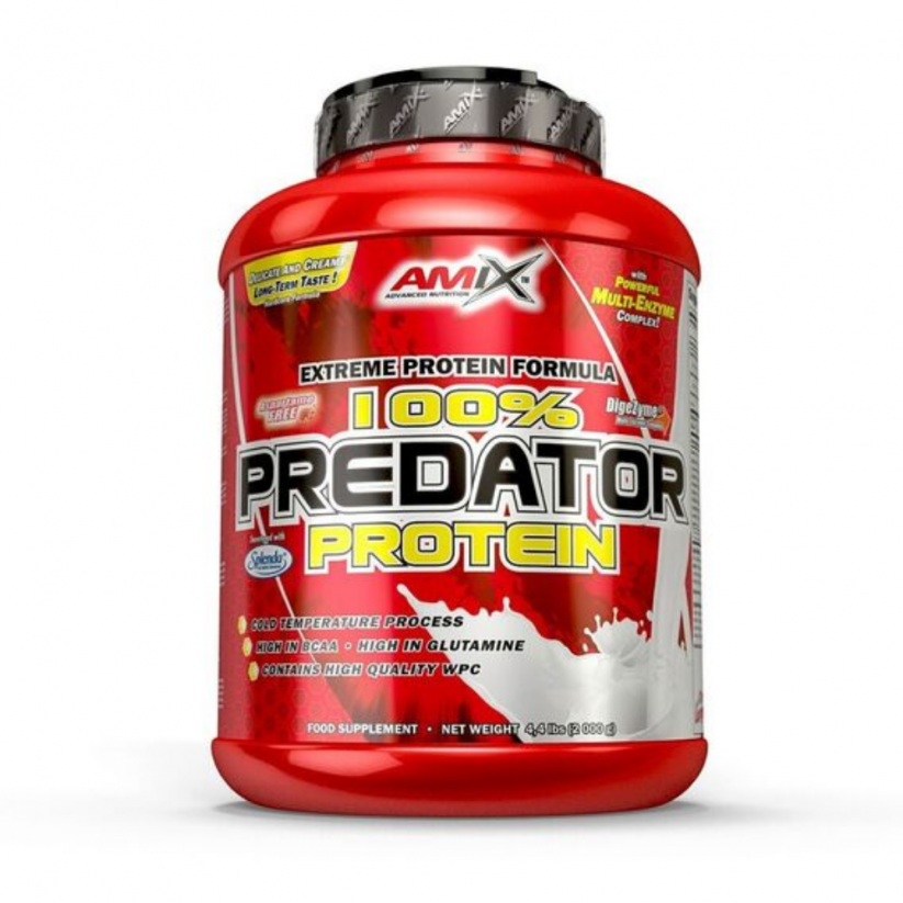 Amix 100% Predator Protein 2kg - jablko, skořice