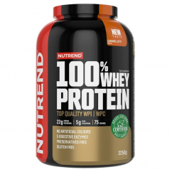 Nutrend 100% Whey Protein 2250g - čokoláda, lískový oříšek