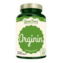 GreenFood Arginin - 120 kapslí