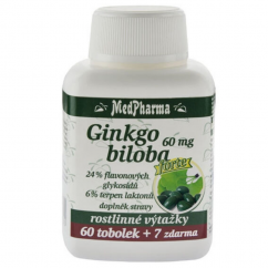 MedPharma Ginkgo biloba Forte 60 mg - 67 tablet