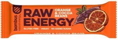 Bombus Raw ENERGY Pomeranč a kakaové boby 50 g