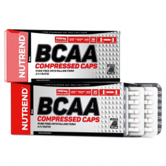 Nutrend BCAA Compressed caps - 120 kapslí