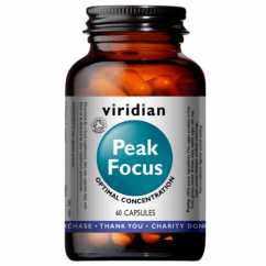 Viridian Peak Focus Organic - 60 kapslí