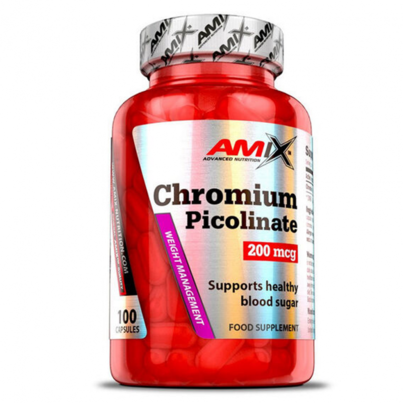 Amix Chromium Picolinate - 100 kapslí