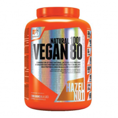 Extrifit Vegan 80 2000g - lískový oříšek