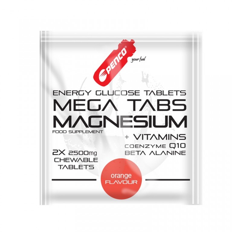 MEGA TABS MAGNESIUM 2tab. pomeranč [PENCO]