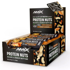 Amix Protein Nuts 40g - dýňová semínka, mandle
