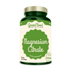 GreenFood Magnesium Citrate - 90 kapslí
