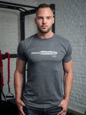 BrainMax® Triko #JsemGameChanger tmavě šedé pánské