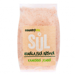 Country Life Sůl himálajská růžová jemná - 1000g