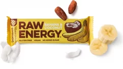 RAW ENERGY 50g banán & kokos [BOMBUS]