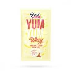 BeastPink YUM YUM Whey Protein 30g Vanilková zmrzlina
