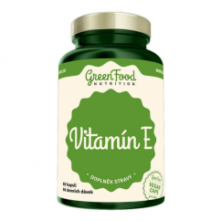 GreenFood Vitamín E - 60 kapslí