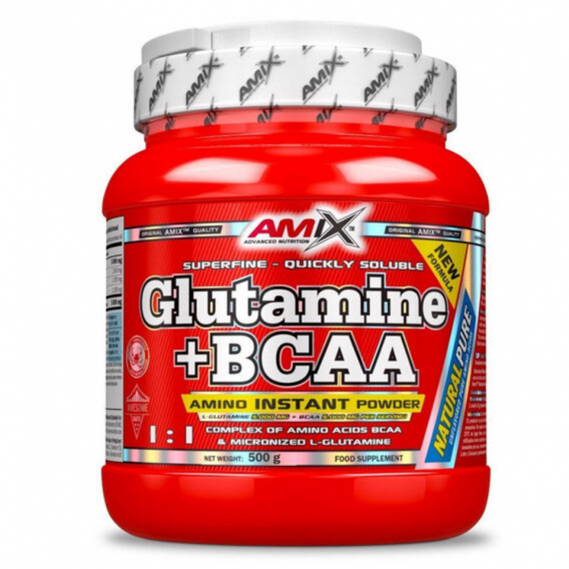 Amix Glutamine + BCAA 530g - lesní plody