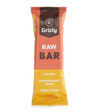 RAW BAR 55g mango, makadam, černý rybíz   [GRIZLY]