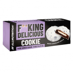 Allnutrition F**king Delicious Cookie 128g - bílá čokoláda