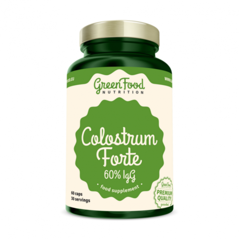 GreenFood Colostrum Forte 60% IgG - 60 kapslí
