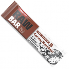 Nutrend RAW bar 50g - kakao, lískový oříšek
