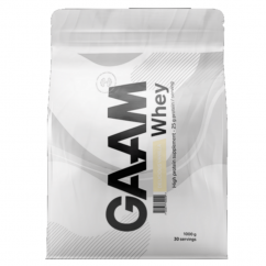 GAAM 100% Whey Premium 1000g - delikátní vanilka