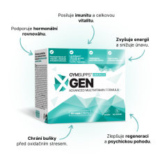 GymSupps XGen - 90 kapslí