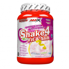 Amix Shake 4 Fit&Slim 1000g - jahoda