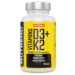 Nutrend Vitamin D3 + K2 - 90 kapslí