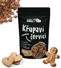 WormUp Křupaví červíci s perníkem 20g