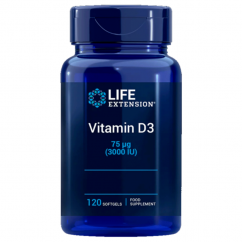 Life Extension Vitamin D3 3000IU - 120 tobolek