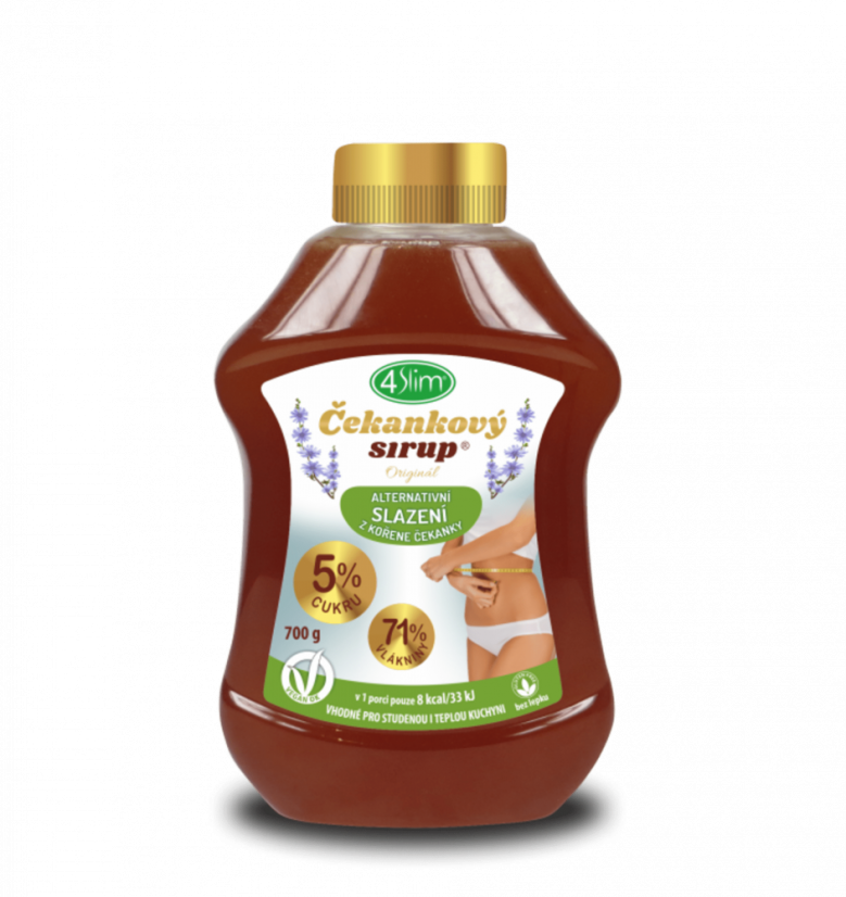 4Slim Čekankový sirup originál 700 g