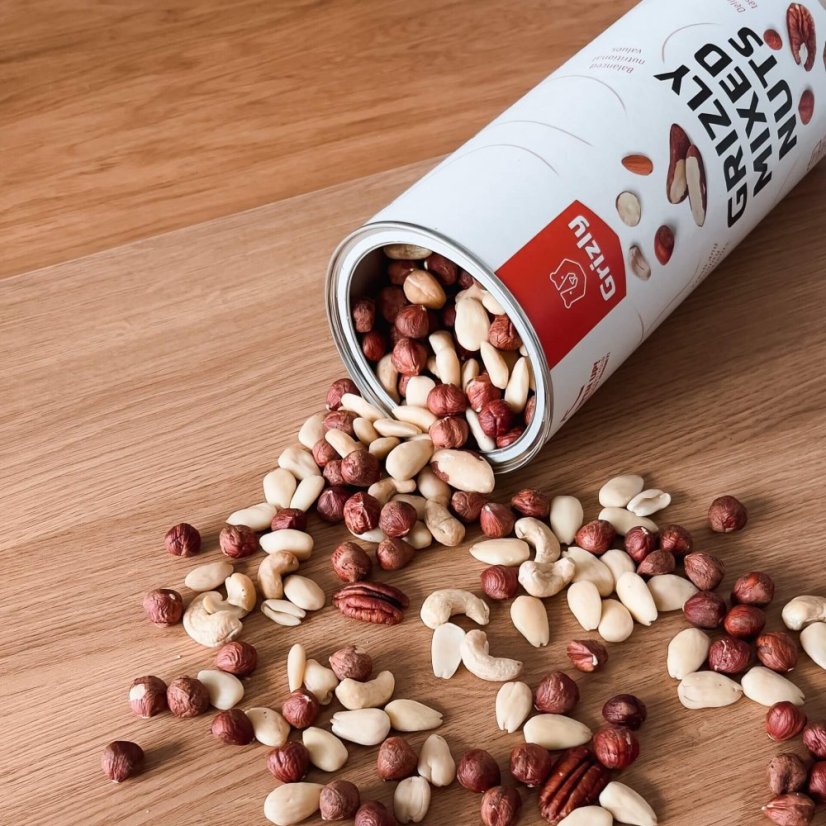 GRIZLY Směs jader ořechů 250 g
