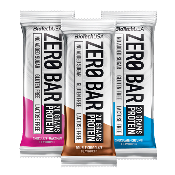 BiotechUSA Zero Bar - Velikost balení: 50 Gramů, Příchuť: Čokoláda, Karamel