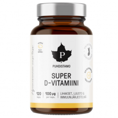 Puhdistamo Super Vitamin D 4000iu - 120 kapslí