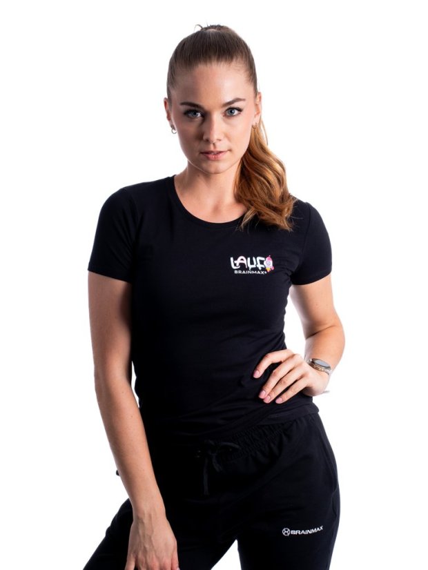 BrainMax® Triko LAUF® dámské, černé - Velikost: M BrainMax® Triko LAUF® dámské, černé - Velikost: M