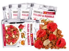 Mixit Granola do kapsy 70g Maliny + mandle