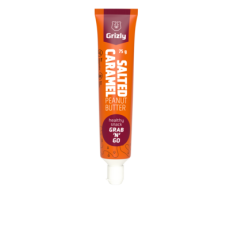 ARAŠÍDOVÝ KRÉM V TUBĚ 75g slaný karamel [GRIZLY]