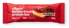 Vilgain Double Trouble Protein Bar Malina 55 g