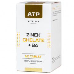 ATP Vitality Zinek Chelate + B6 - 60 tablet