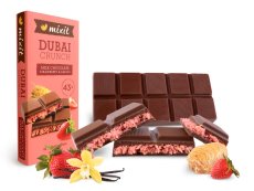 Mixit Dubajská čokoláda s jahodovou náplní 70g