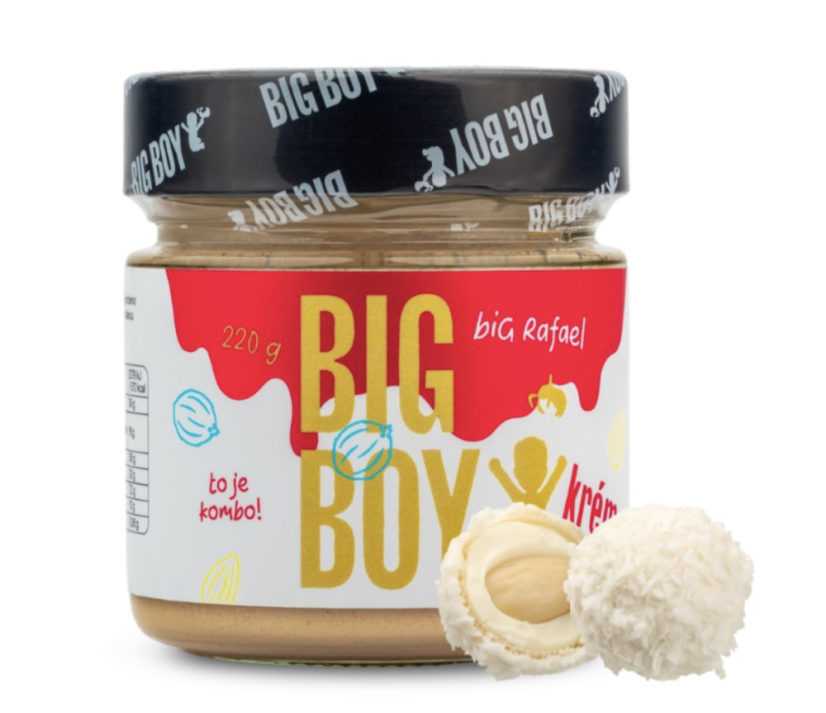 Big Boy Big Rafael - Jemný Mandlovo Kokosový Krém 220g Big Boy Big Rafael - Jemný Mandlovo Kokosový Krém 220g