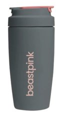 GymBeam Termohrnek BeastPink Grey 500ml