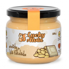 Lucky Alvin Arašídové máslo s mléčnou čokoládou - 330g