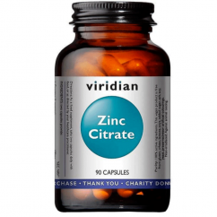 Viridian Zinc Citrate - 90 kapslí