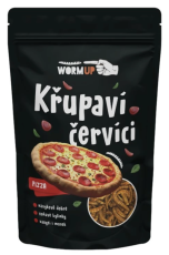 WormUp Křupaví červíci hořčice 20 g