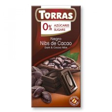 Torras Hořká čokoláda s kakaovými boby 75 g