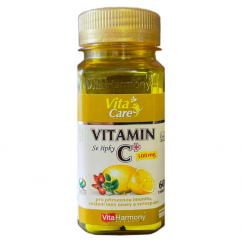 VitaHarmony Vitamin C se šípky 500 mg - 60 tablet